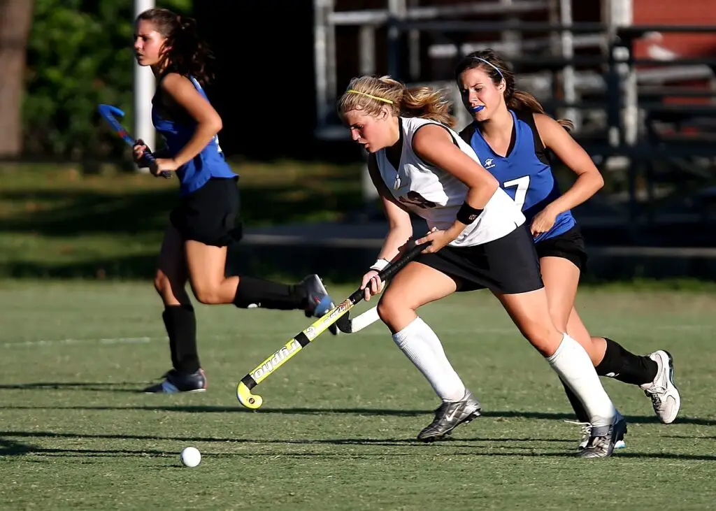 field hockey, player, girls