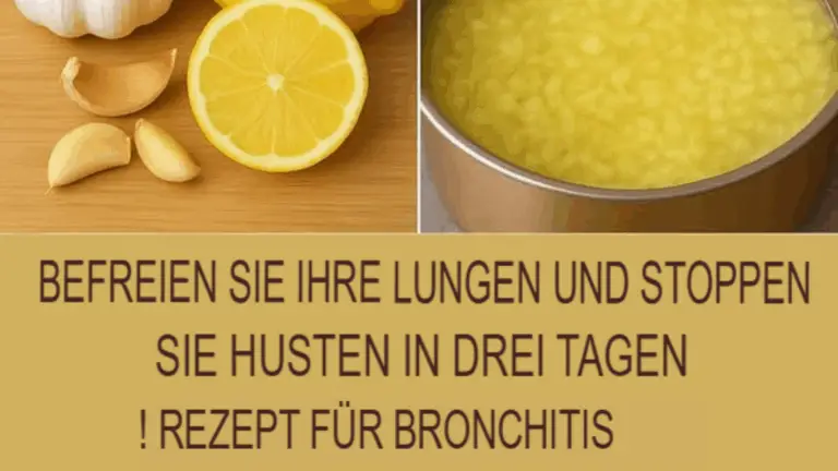 Hausgemachtes Getränk zum Lösen der Lungen in nur 3 Tagen – Tschüss Husten!
