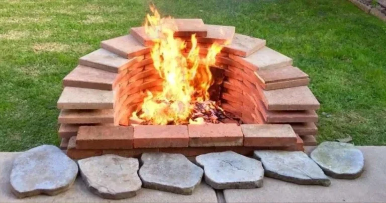 DIY-Feuerstelle aus Ziegelsteinen selber bauen – So geht’s!