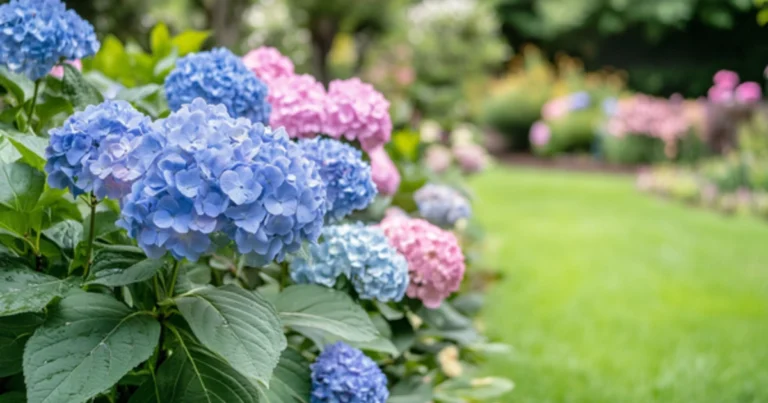 Hortensienfarben und Boden-pH: Wie Sie die Farbe Ihrer Hortensien beeinflussen