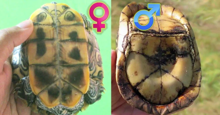 Männchen oder Weibchen bei Landschildkröten erkennen