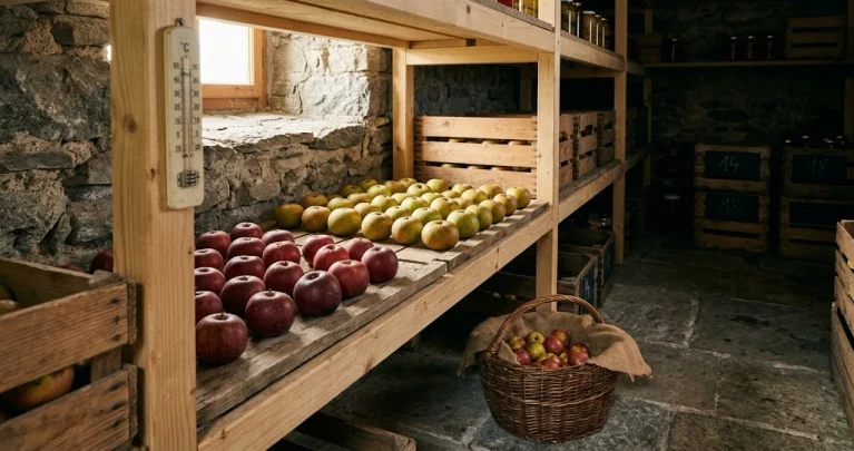 Äpfel richtig lagern: Sorten, Temperatur und Fehler, die die ganze Ernte kosten