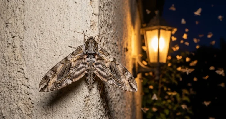 Nachtfalter beobachten: Einfache Methode für den eigenen Garten im Herbst