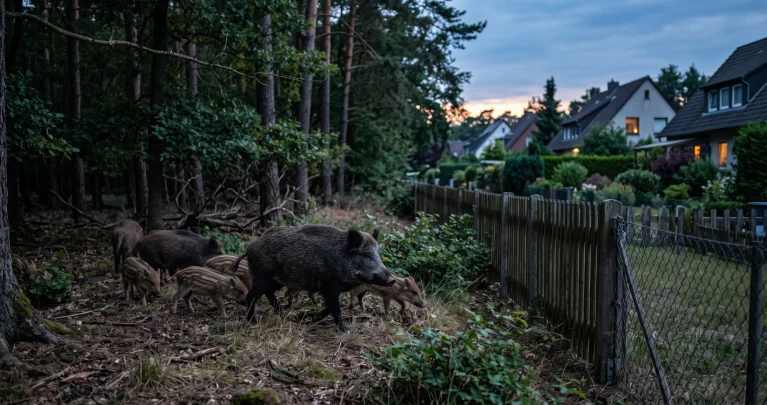 Wildschweine am Stadtrand: Warum sie näher rücken und wie man sich verhält