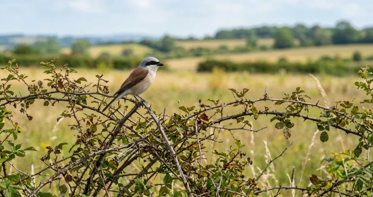 Neuntöter: Warum dieser Vogel seine Beute auf Dornen aufspießt