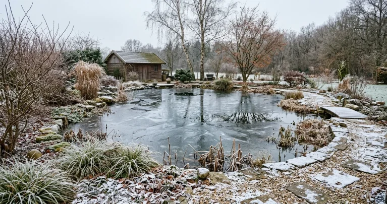 Teichpumpe frostsicher einwintern: Diesen Zeitpunkt sollten Sie nicht verpassen