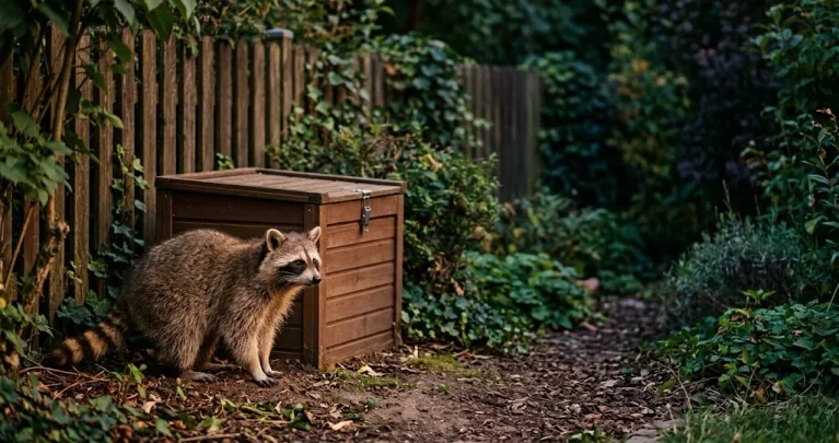 Waschbären im Garten: Ursachen, Vorbeugung und rechtliche Lage in Deutschland