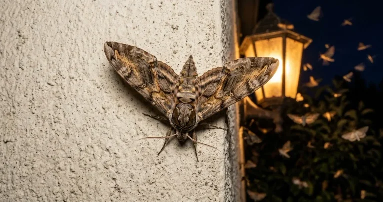 Nachtfalter beobachten: Einfache Methode für den eigenen Garten im Herbst