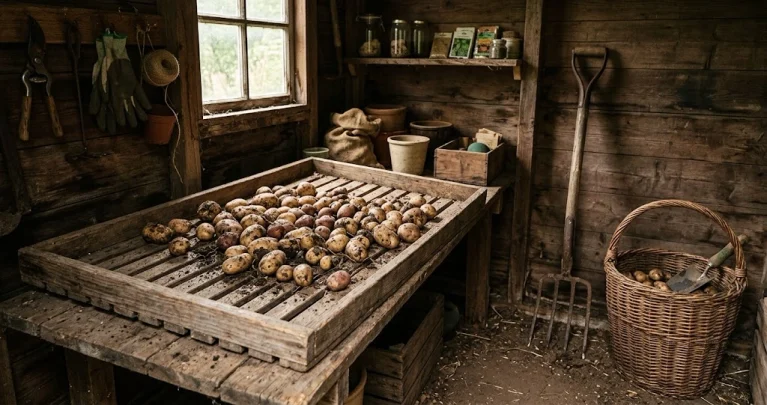 Kartoffeln richtig lagern: Nachreifen, Temperatur und die häufigsten Fehler