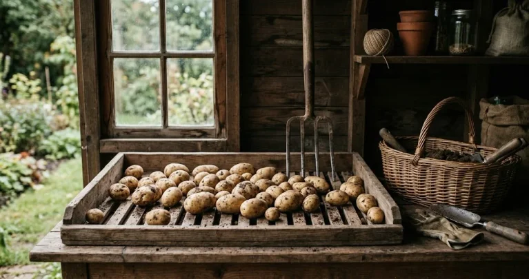 Kartoffeln richtig lagern: Nachreifen, Temperatur und die häufigsten Fehler