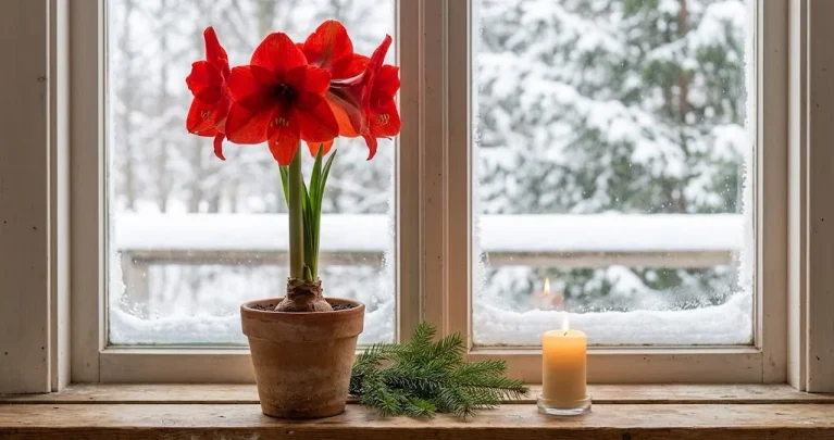 Amaryllis antreiben: Pflanzen, Gießen und Blüte pünktlich zu Weihnachten