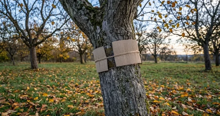 Frostspanner am Obstbaum: Wann Leimringe sinnvoll sind und welche Risiken sie haben
