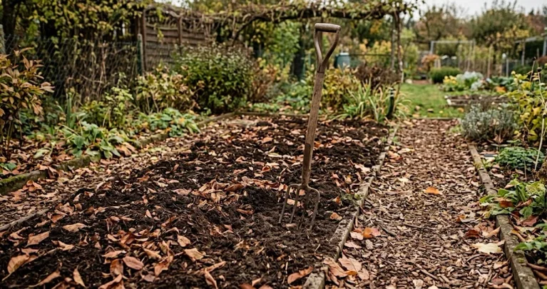 Gartenboden lockern ohne Umgraben: Grabegabel, Mulch und Bodenleben richtig nutzen