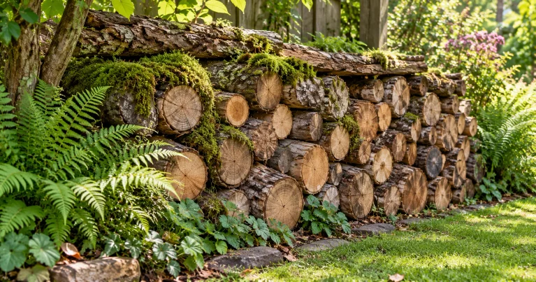Totholzstapel anlegen: Eine Käferburg als Lebensraum im Garten