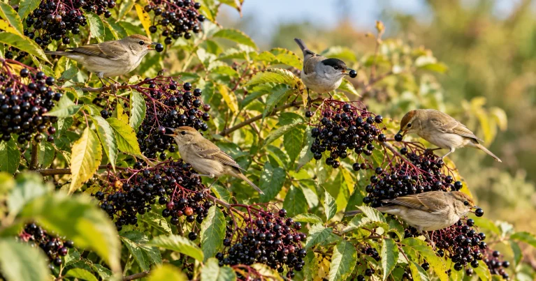 Fettreserven bei Zugvögeln: Wie sich Vögel auf den Herbstzug vorbereiten