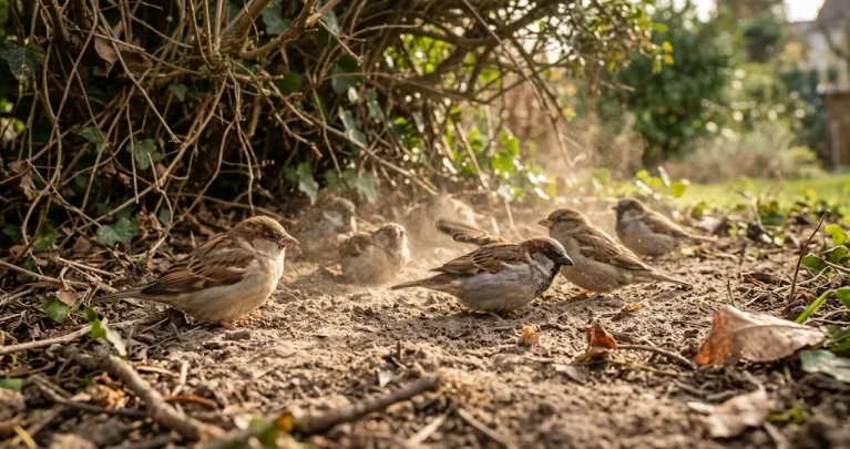 Spatzen im Garten fördern: Nistplätze, Sandbad und Futter für den Haussperling