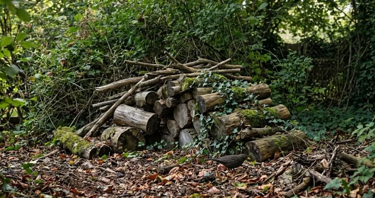 Totholz im Garten: Lebensraum anlegen, Holz auswählen und richtig stapeln